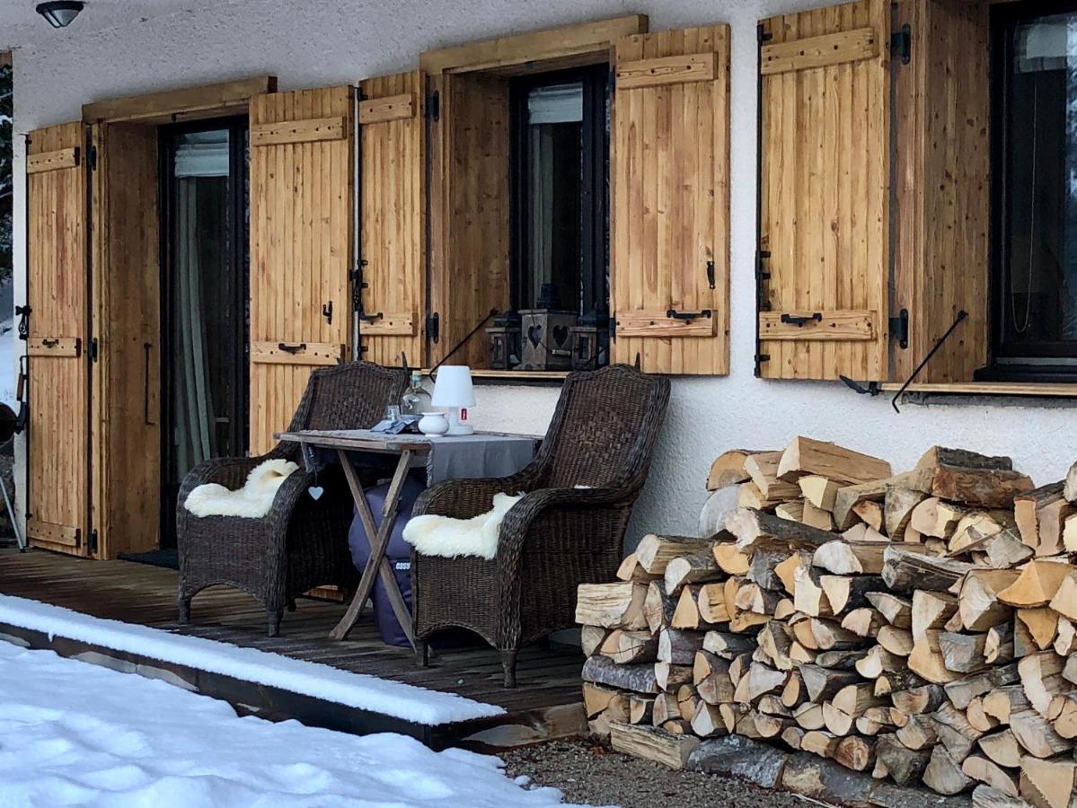L'Ours Blanc Lodge Le Biot Exterior foto